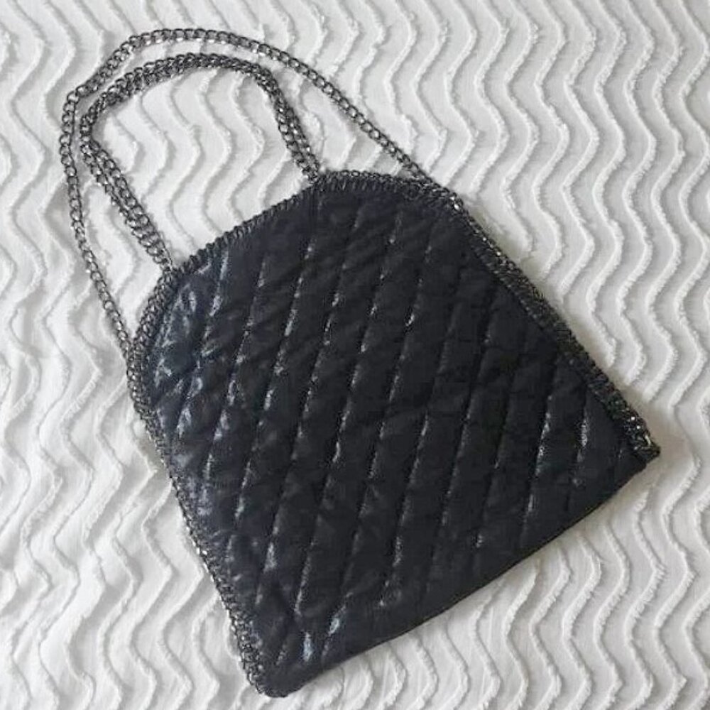Brown's quilted chain bag